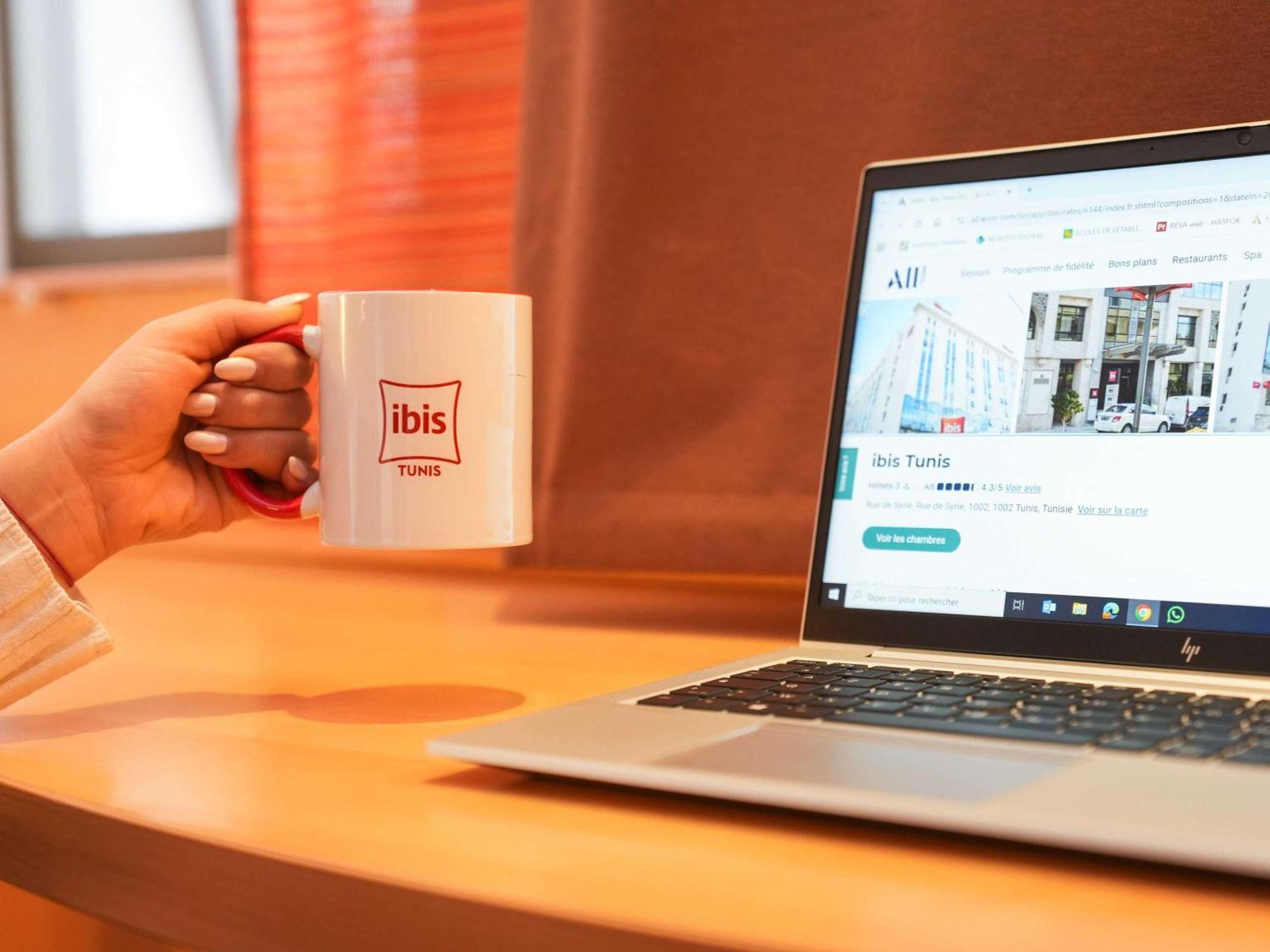 Ibis Tunis Hotel Eksteriør billede